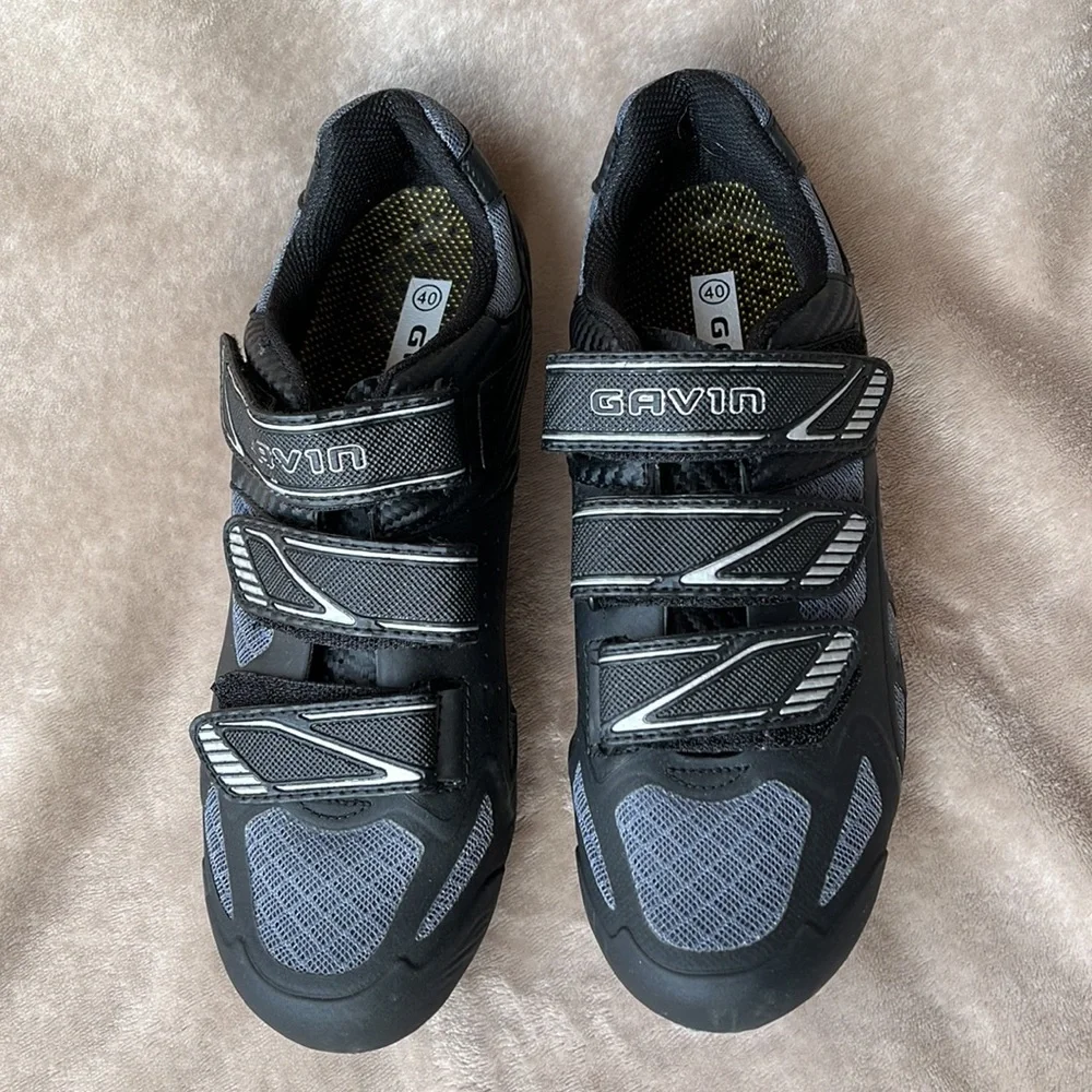 Gavin Cycling Shoes, Size 40